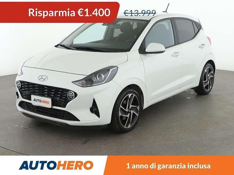 Bianco Usata 2021 Hyundai i10 Prime Due volumi | 12.999 € (Buon prezzo) - Immagine 1/4