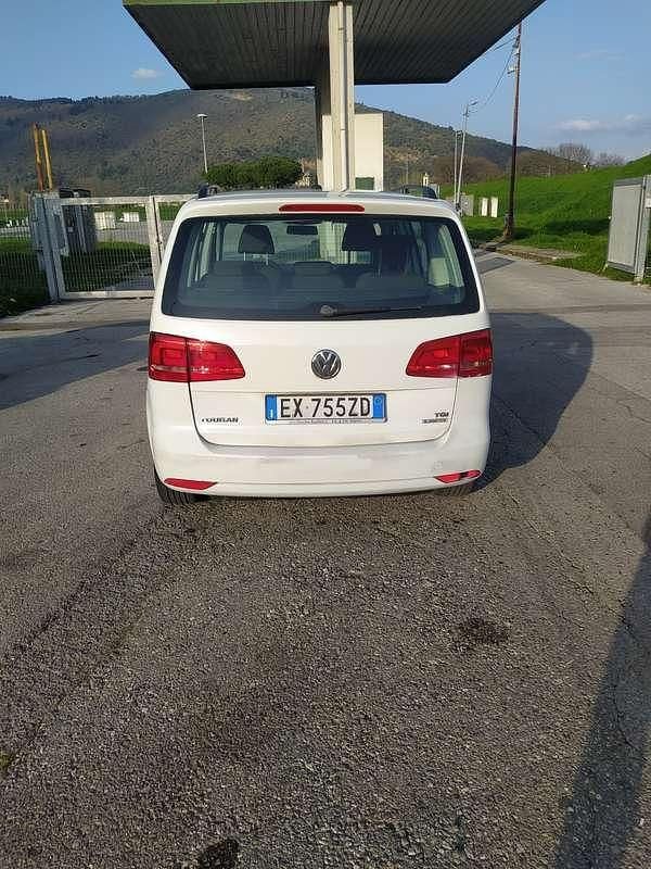 Usata VW Touran Trendline 150 CV (110 kW) 2015 Bianco Monovolume