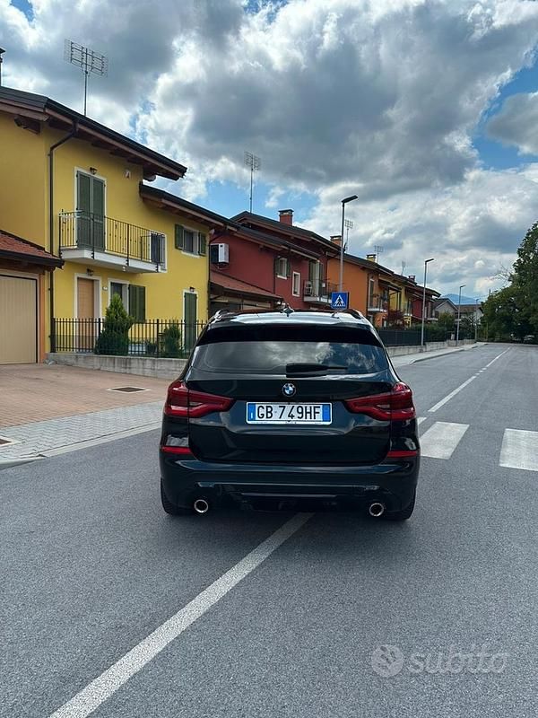 Brugt BMW X3 M Sport 190 HK (139 kW) 2020 Sort SUV