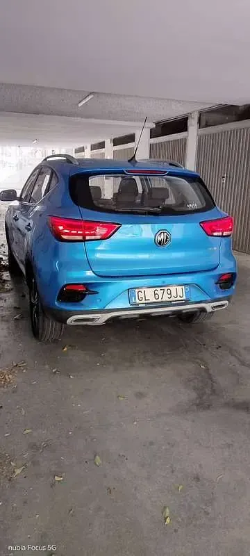 Usata MG ZS Comfort 106 CV (77 kW) 2022 Blu/azzurro SUV