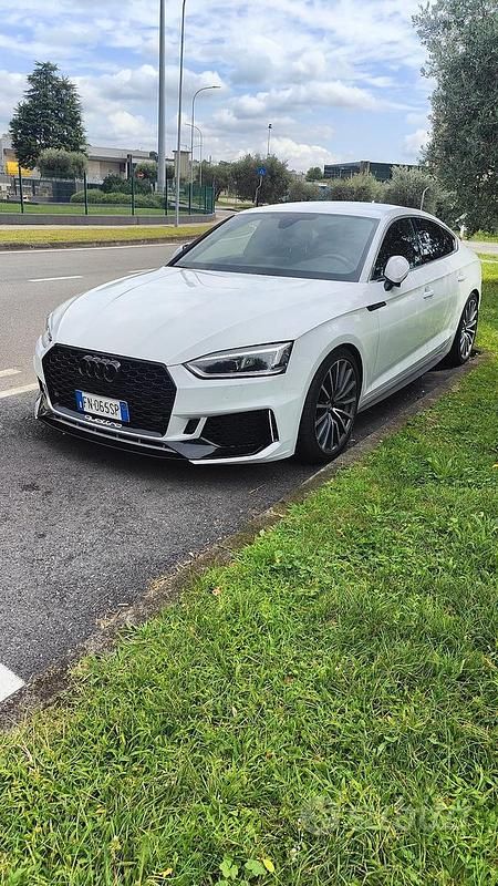 Usata Audi A5 Sportback 190 CV (139 kW) 2018 Bianco Utilitaria
