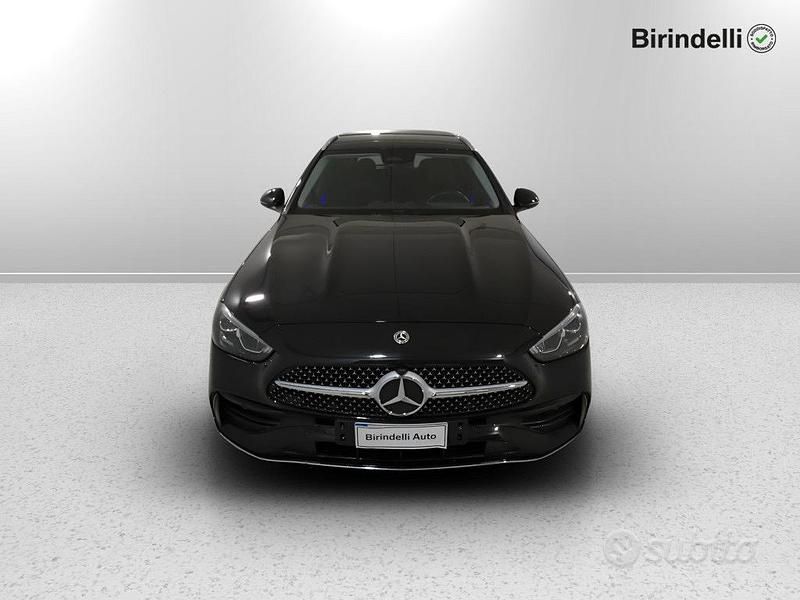 Usata Mercedes C220 Premium 200 CV (147 kW) 2023 Nero Station wagon