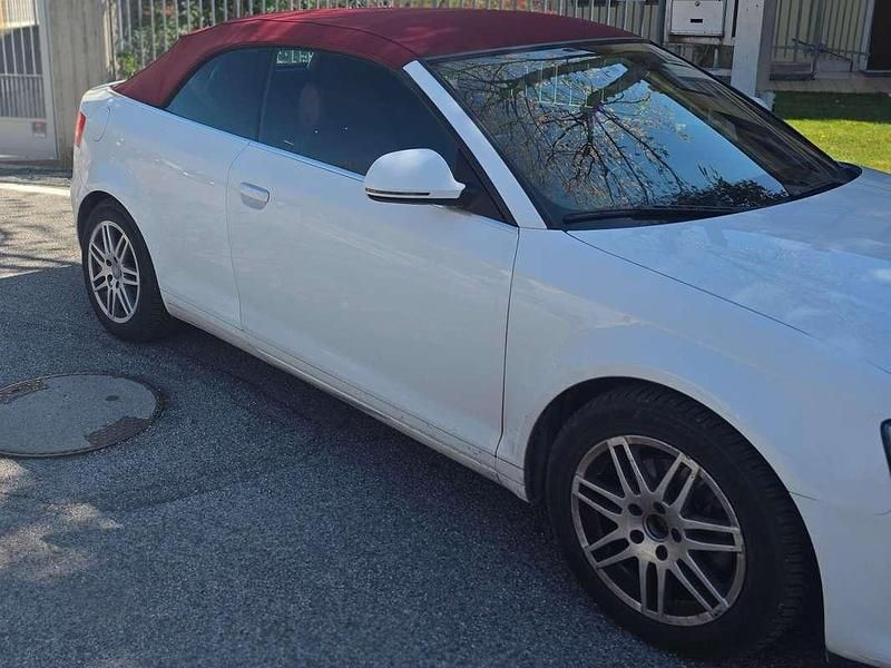 Usata Audi A3 Cabriolet Attraction 160 CV (117 kW) 2008 Bianco Cabrio