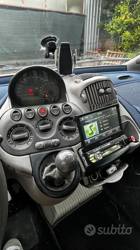 Usata Fiat Multipla 116 CV (85 kW) 2002 Grigio Monovolume