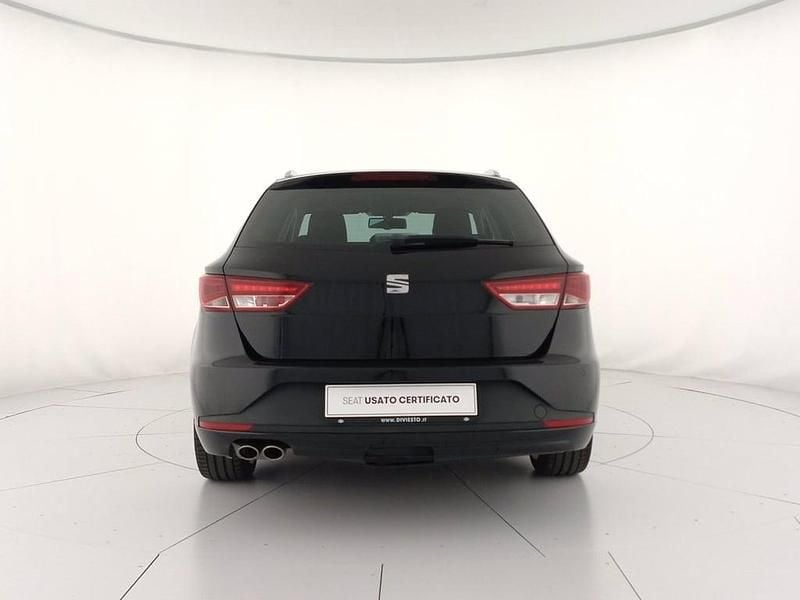 Käytetty Seat Leon ST FR 184 HP (135 kW) 2016 Musta Farmari