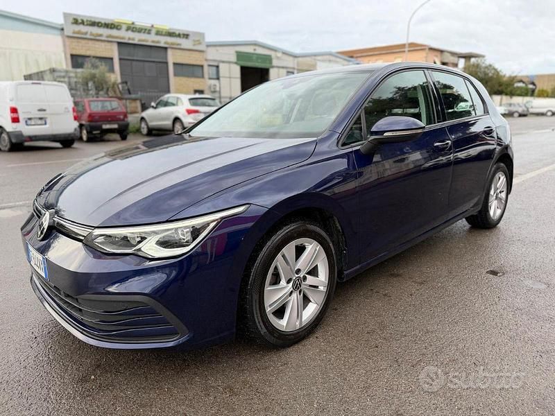 Usata VW Golf VII Style 2021 Blu Utilitaria