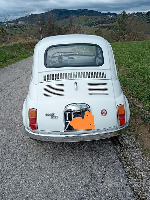 Usata Fiat 500 1970 Bianco Utilitaria