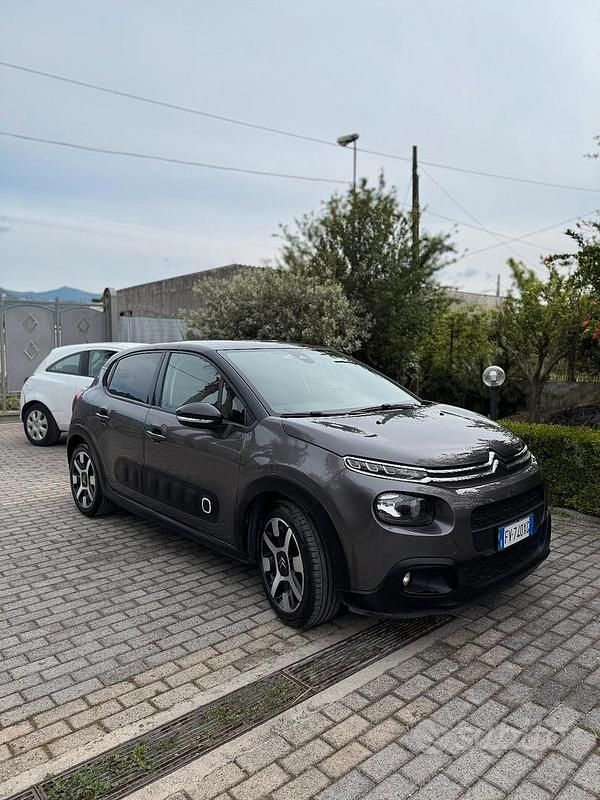 Usata Citroën C3 PureTech 82 CV (60 kW) 2019 Grigio Utilitaria