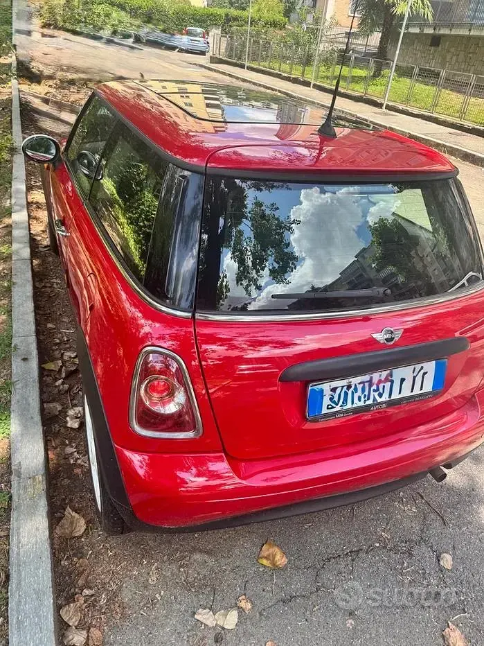 Usata Mini Cooper 75 CV (55 kW) 2014 Rosso Utilitaria