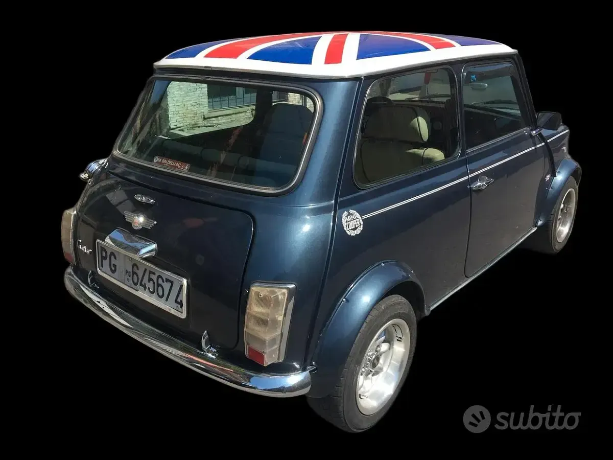 Usata Mini Cooper 125 CV (91 kW) 1990 Blu Utilitaria