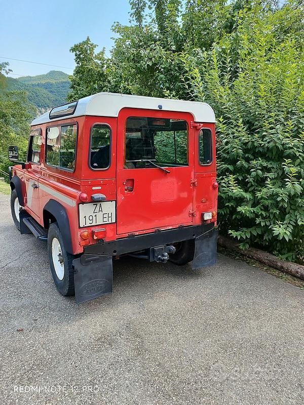Gebraucht Land Rover Defender 1998 Rot SUV