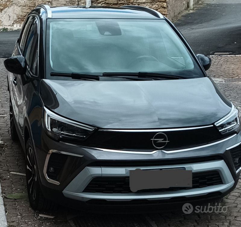 Usata Opel Crossland Elegance 110 CV (80 kW) 2022 Grigio SUV
