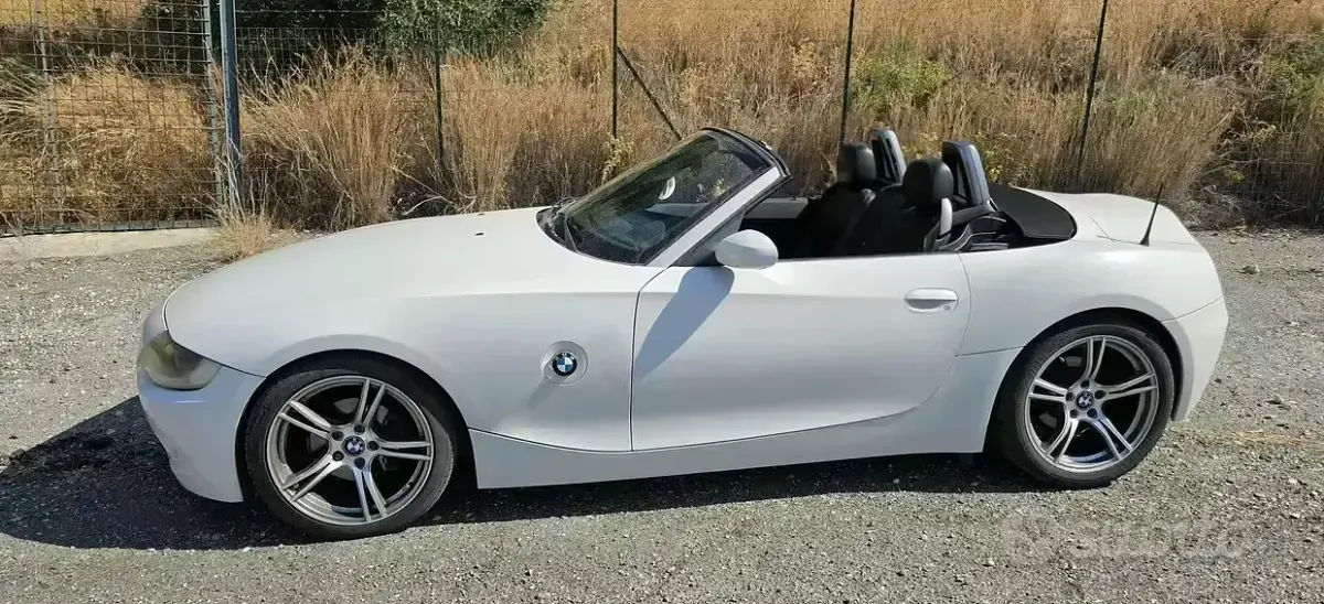 Usata BMW Z4 Efficient Dynamics 170 CV (125 kW) 2004 Bianco Cabrio