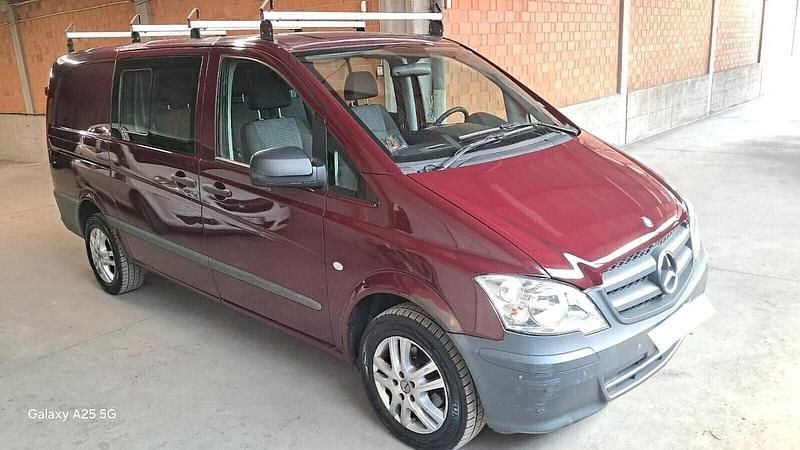 Usata Mercedes Vito 163 CV (119 kW) 2014 Rosso Furgone