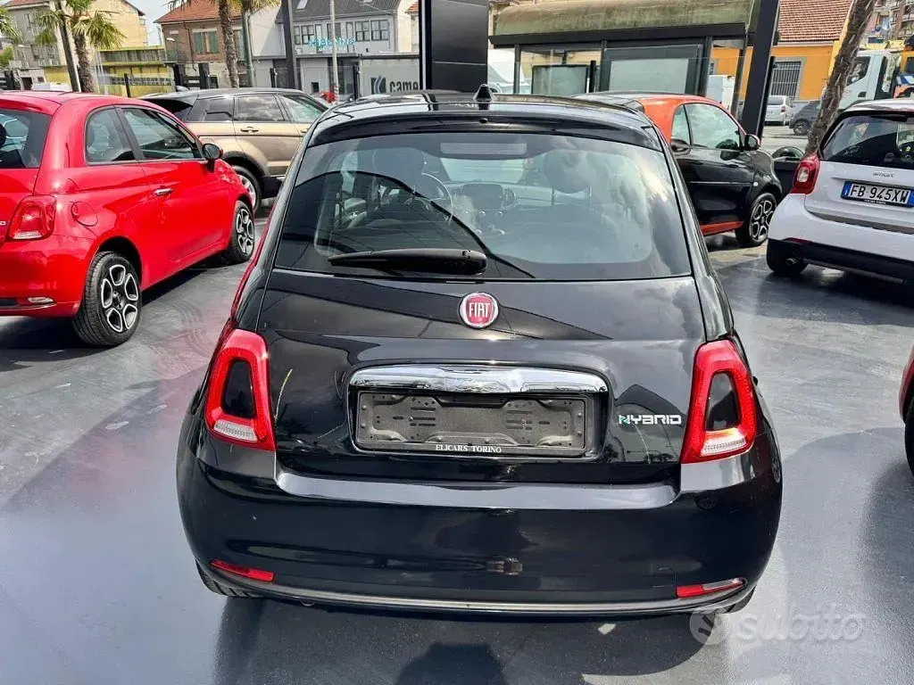 Usata Fiat 500 Lounge 69 CV (50 kW) 2023 Nero metallizzato Utilitaria
