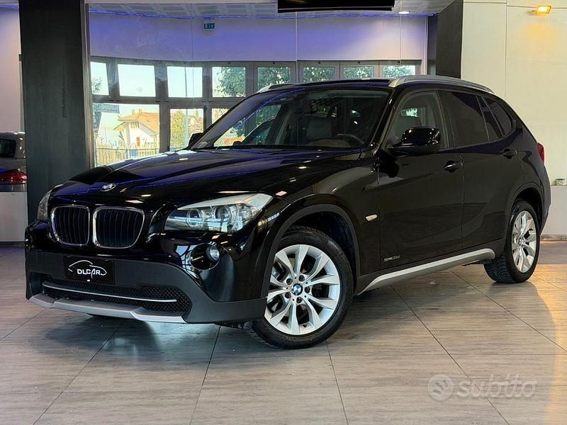 Usata BMW X1 143 CV (105 kW) 2011 Nero SUV