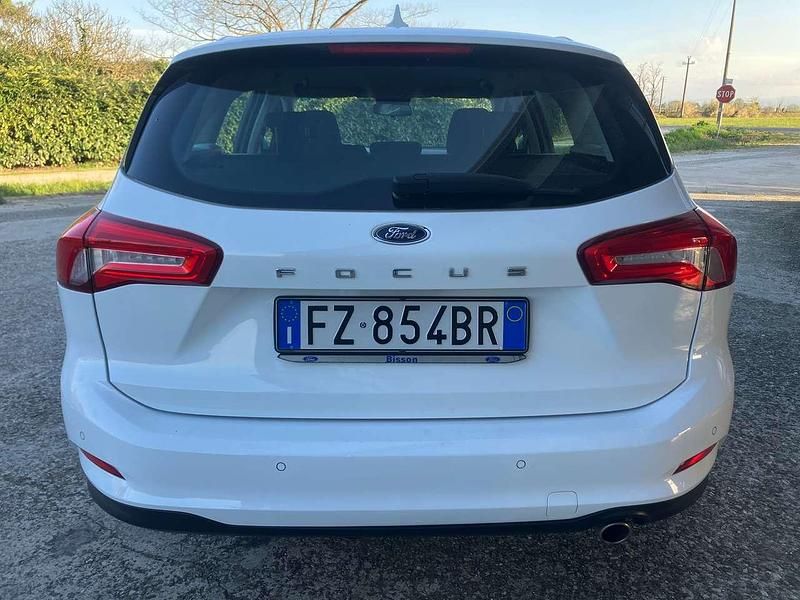 Usata Ford Focus Business Edition 120 CV (88 kW) 2019 Bianco Station wagon