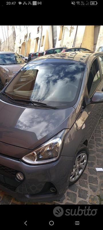Usata Hyundai i10 69 CV (50 kW) 2018 Grigio Utilitaria