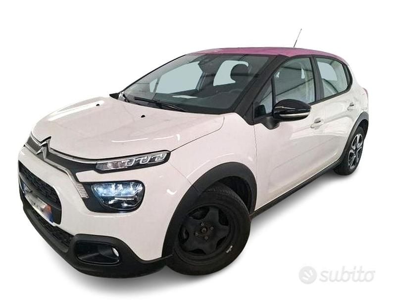 Usata Citroën C3 Feel 83 CV (61 kW) 2022 Bianco Utilitaria
