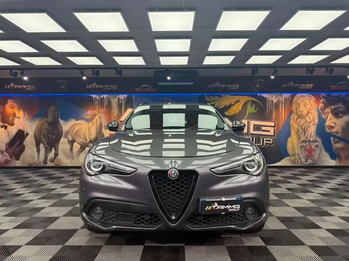 Usata Alfa Romeo Stelvio Ti 209 CV (153 kW) 2019 Grigio SUV