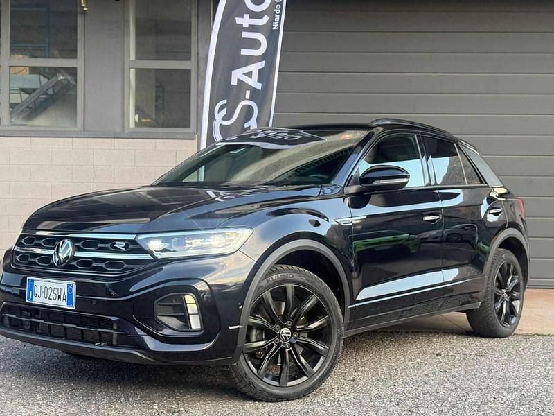 Usata VW T-Roc R-line 150 CV (110 kW) 2022 Nero SUV