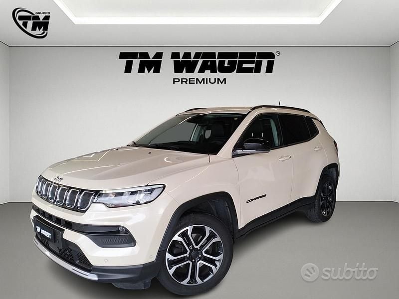 Usata Jeep Compass Limited 131 CV (96 kW) 2021 Beige SUV