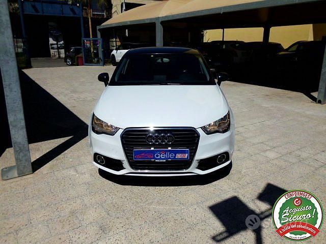 Usata Audi A1 Ambition 89 CV (65 kW) 2013 Bianco Utilitaria