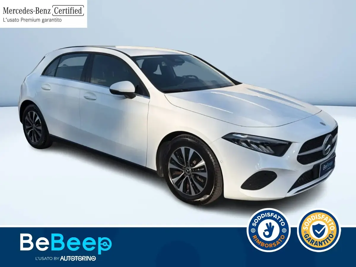 Usata Mercedes A180 Advanced 116 CV (85 kW) 2025 Bianco pastello Berlina