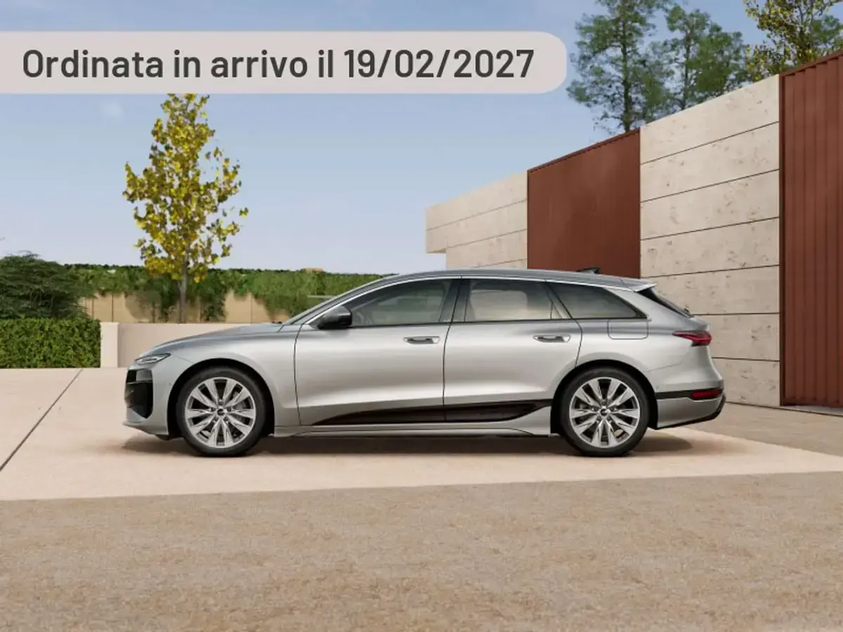 Nuova Audi A6 e-tron Advanced 119 kW (163 CV) 2026 Argento Station wagon