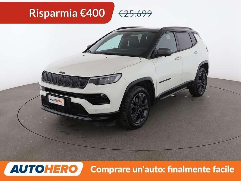 Usata Jeep Compass 80th Anniversary 131 CV (96 kW) 2021 Bianco SUV