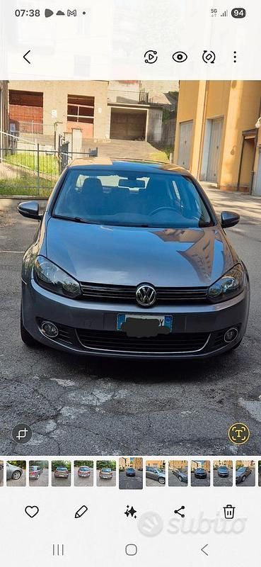 Usata VW Golf VI 140 CV (102 kW) 2009 Grigio Utilitaria