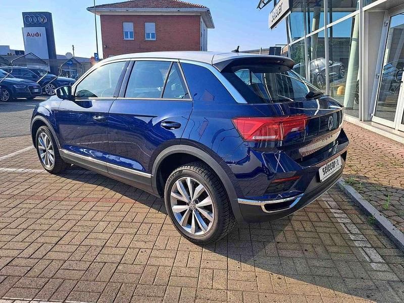 Usata VW T-Roc Style 116 CV (85 kW) 2019 Blu/azzurro SUV