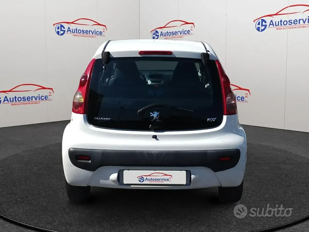 Usata Peugeot 107 Urban Move 68 CV (50 kW) 2008 Bianco Utilitaria