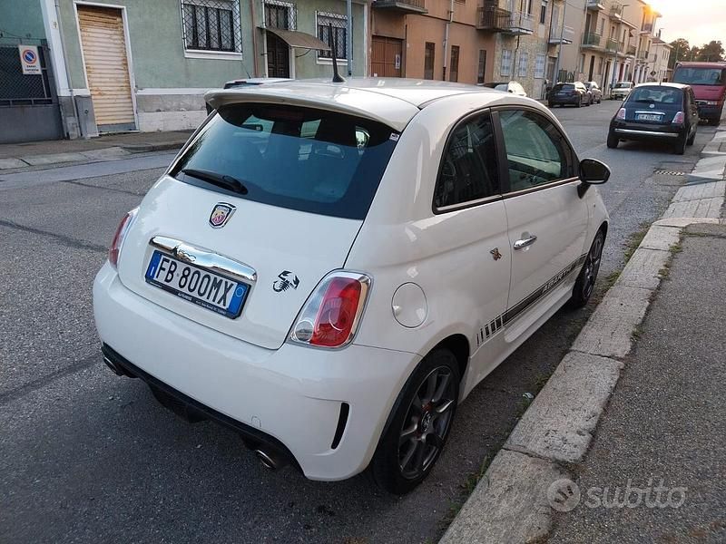 Usata Abarth 500 2016 Bianco Utilitaria