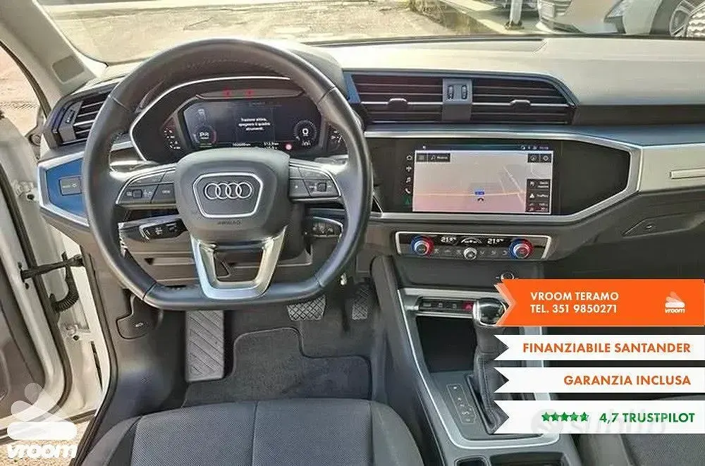 Usata Audi Q3 Advanced Plus 150 CV (110 kW) 2020 Bianco SUV