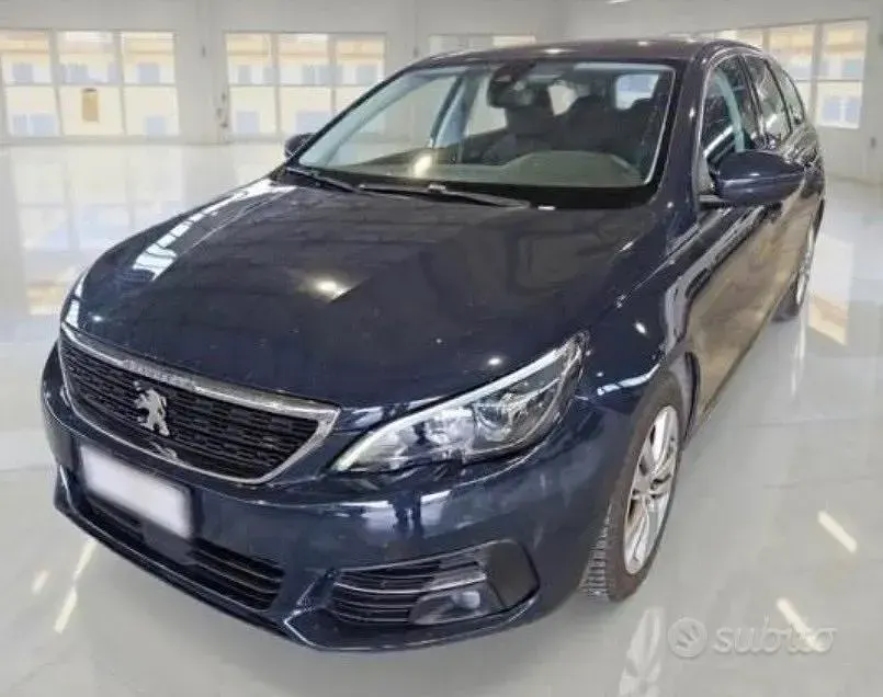 Usata Peugeot 308 Business-Line 131 CV (96 kW) 2019 Blu Berlina