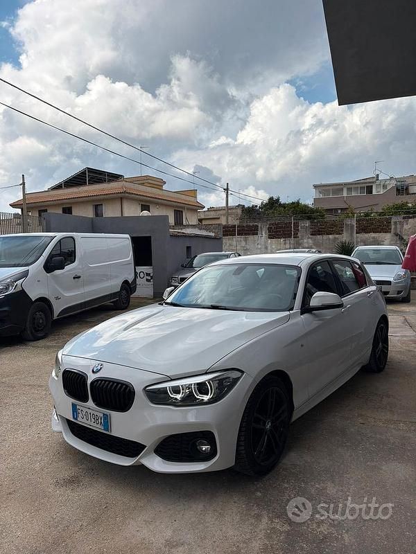 Usata BMW 120 Shadowline 190 CV (139 kW) 2018 Bianco Utilitaria