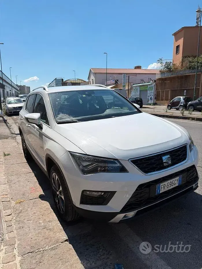 Usata Seat Ateca 115 CV (84 kW) 2019 Bianco SUV