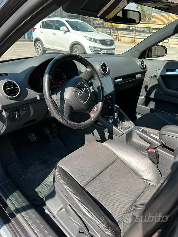 Usata Audi A3 S-Line 170 CV (125 kW) 2007 Grigio Utilitaria