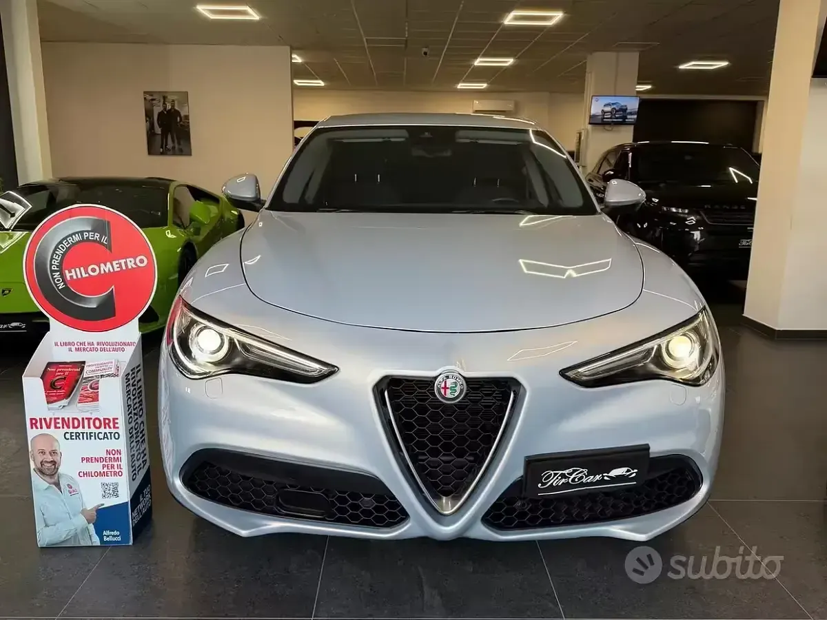 Usata Alfa Romeo Stelvio 160 CV (117 kW) 2021 Bianco SUV