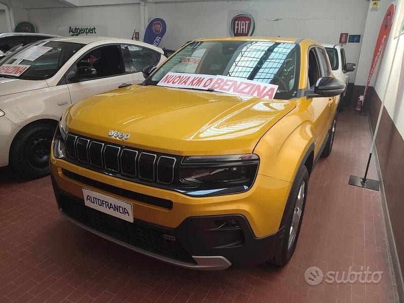 Usata Jeep Avenger Altitude 2024 Giallo SUV