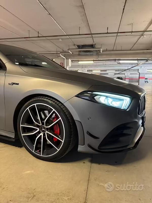 Usata Mercedes A35 AMG AMG 400 CV (294 kW) 2019 Grigio Berlina
