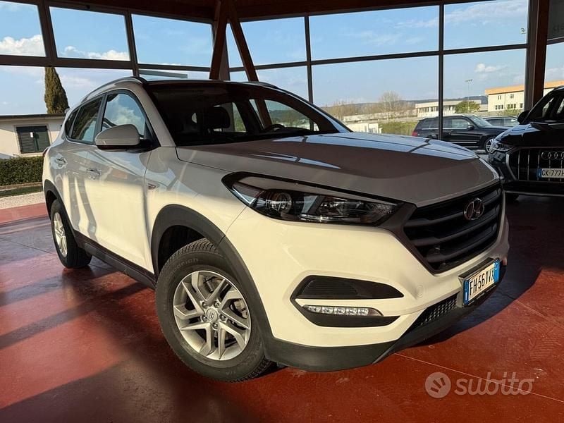 Usata Hyundai Tucson 116 CV (85 kW) 2017 Bianco SUV