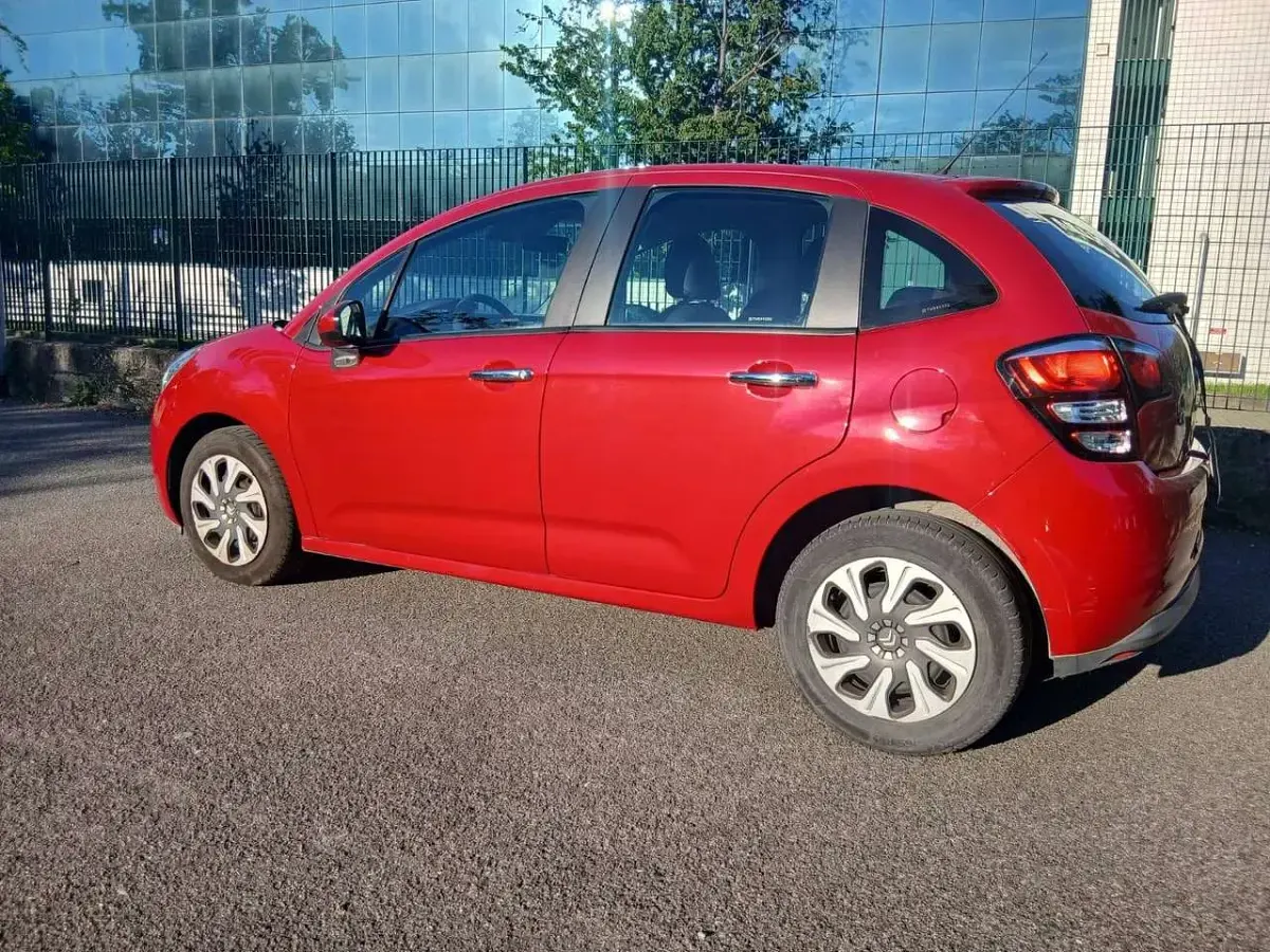 Usata Citroën C3 Exclusive 82 CV (60 kW) 2015 Rosso Berlina