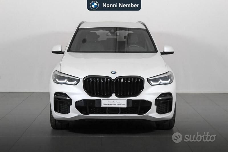 Usata BMW X5 M Sport 286 CV (210 kW) 2022 Bianco SUV
