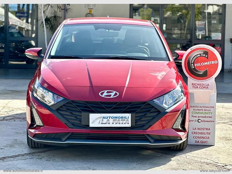 Nuova Hyundai i20 77 CV (56 kW) 2025 Verde Utilitaria