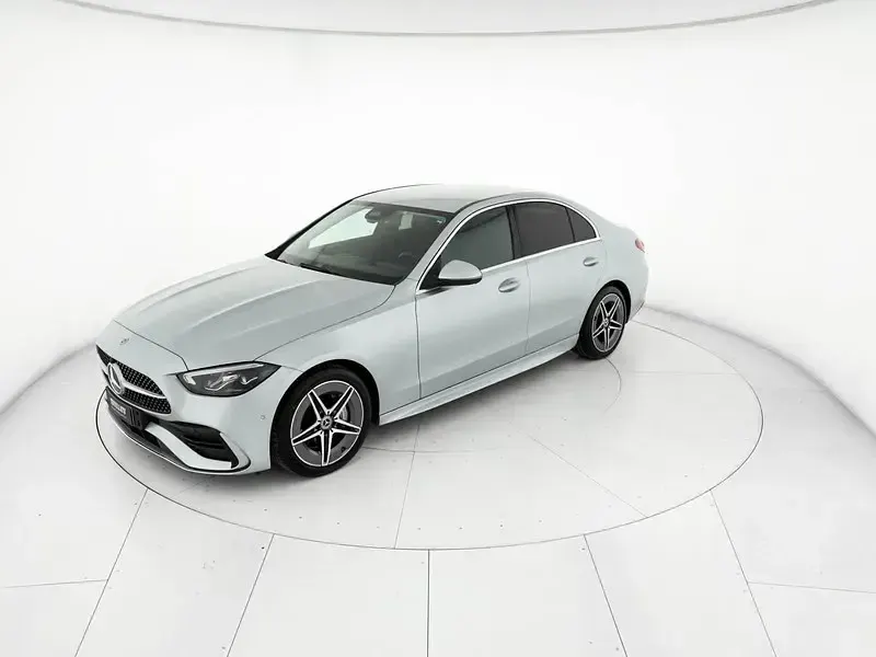 Usata Mercedes C220 Premium 200 CV (147 kW) 2022 Argento Berlina