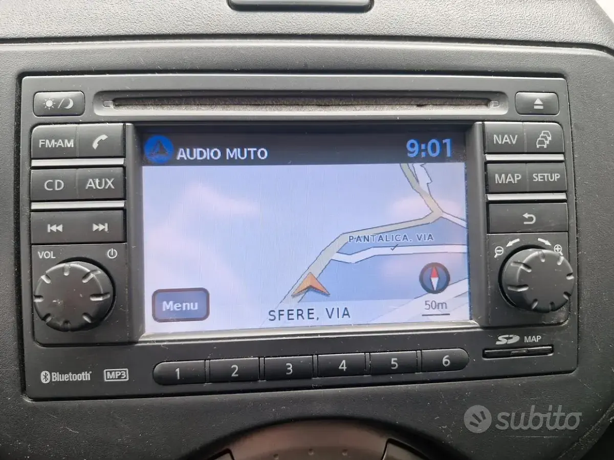 Usata Nissan Micra Visia 80 CV (58 kW) 2011 Bianco Utilitaria