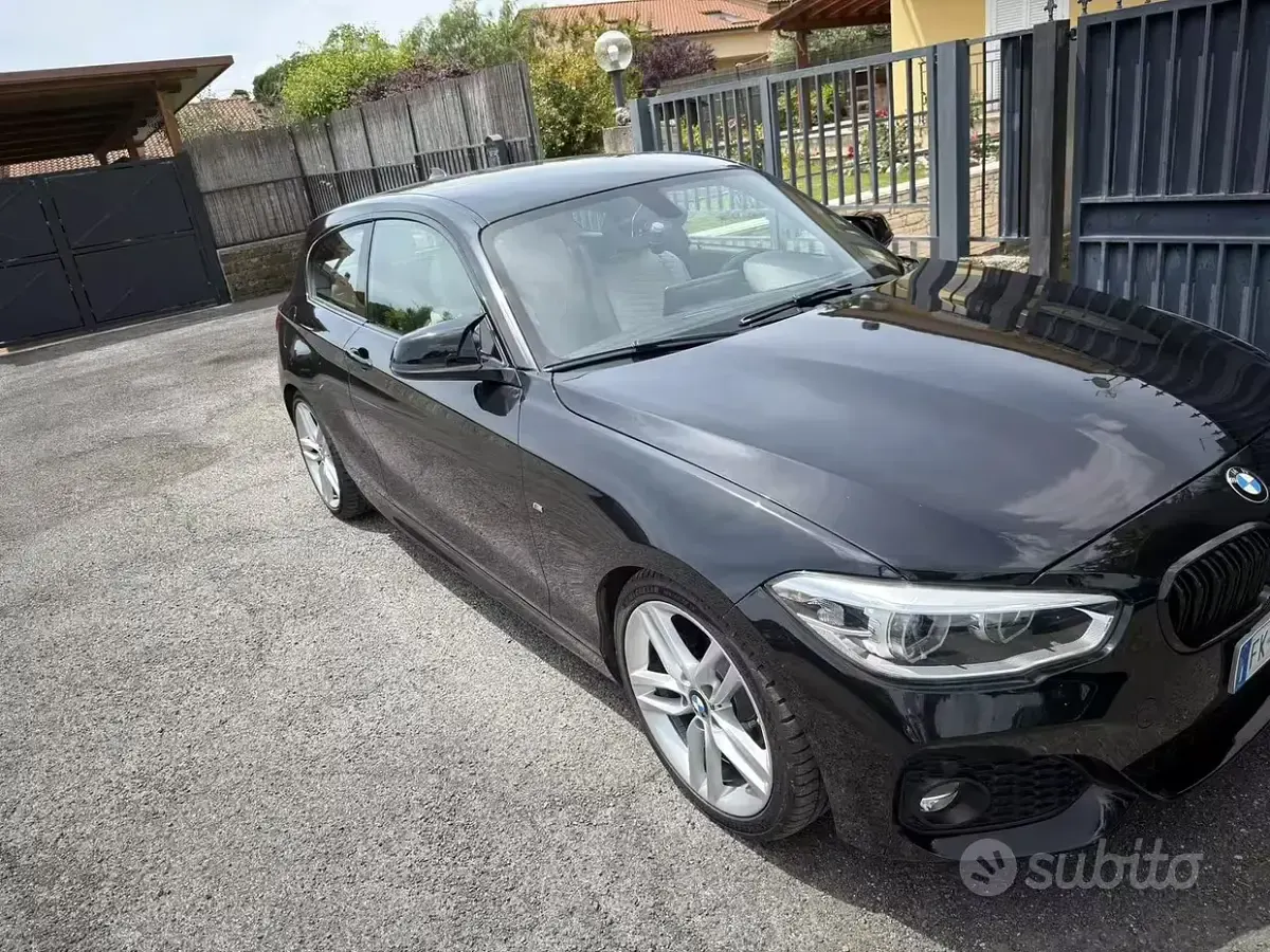 Usata BMW 118 M Sport 150 CV (110 kW) 2017 Nero Berlina
