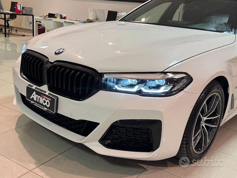 Usata BMW 520 M Sport 190 CV (139 kW) 2022 Bianco Berlina